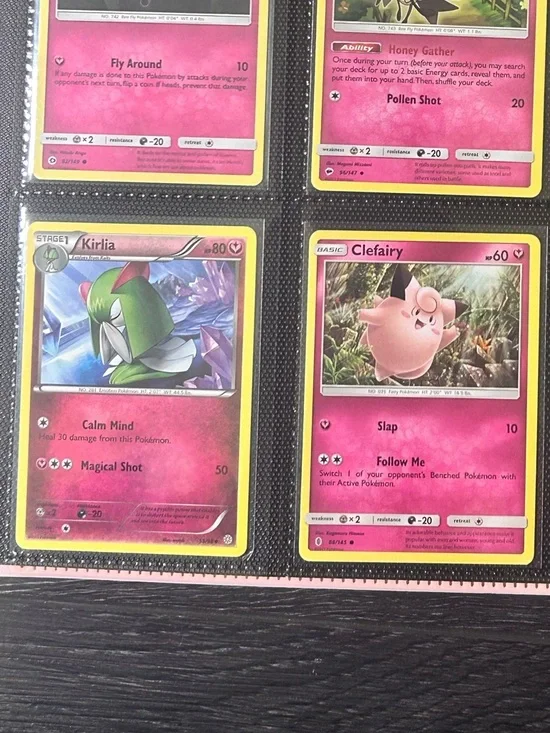 Pokémon Cutie Cards Fairy Type - 9 Cards Non-holo - Picture 5 of 7